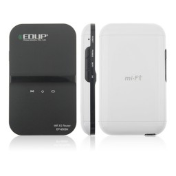 EDUP Portable 54Mbps 3G Wireless Router EP-9506N 1450mAh with SIM port